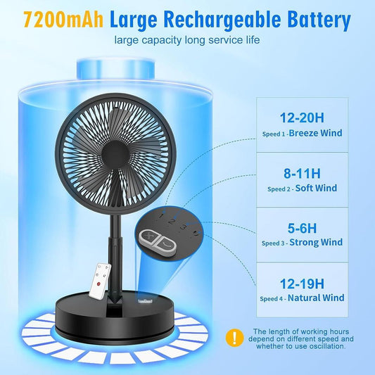 Rechargeable Fan